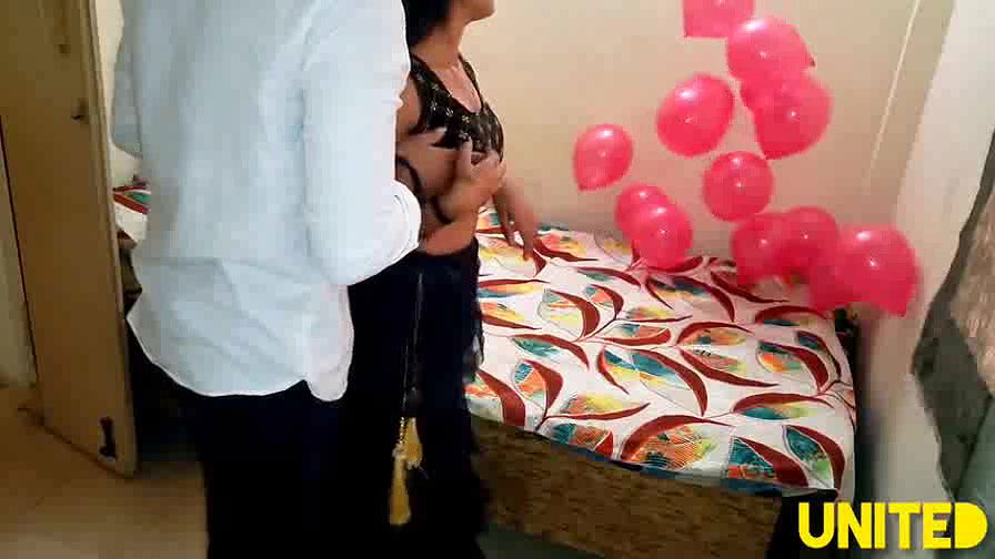Newly married wife birthday celebration with lover