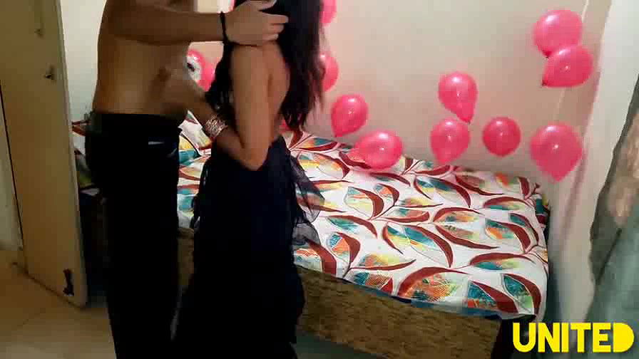 Newly married wife birthday celebration with lover