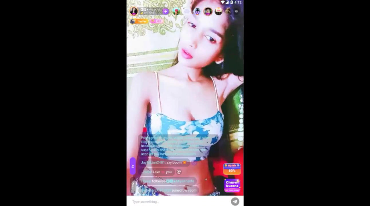 Desi sexy girl in live