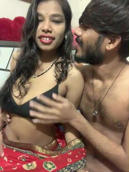 New Married Couple Romance Boobs Sucking