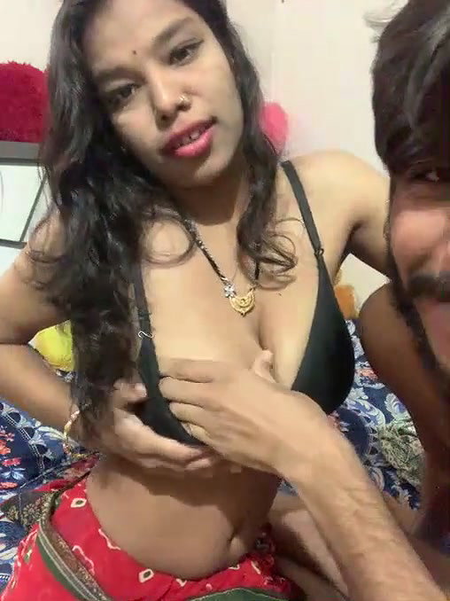 New Married Couple Romance Boobs Sucking