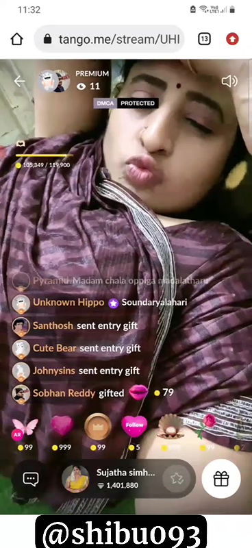 Youtuber Sujatha Simhadri premium video