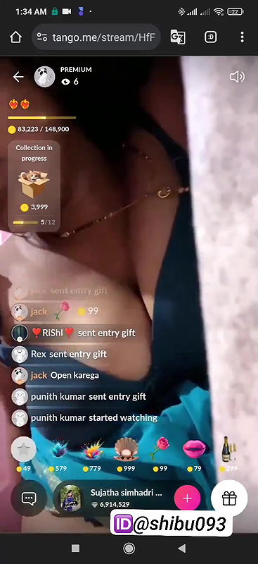 Youtuber Sujatha Simhadri premium video