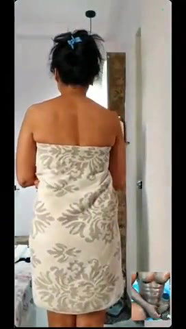 Mallu Aunty nude show in video call