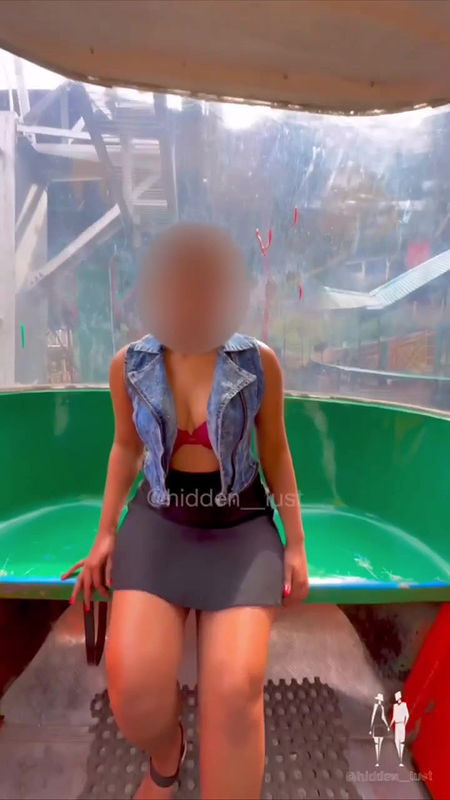 Indian Wife hiddenlust Ropeway Dare Showing Boob Ass