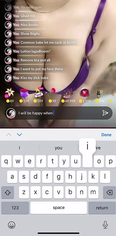 Beautiful Haniya Strip Show on Live Shows Boobs and Ass