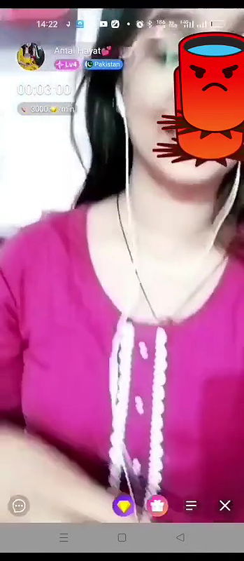 Cute Paki Babe Antal Hayat Flashes Nude Tits Talking to Viewer on Chamet