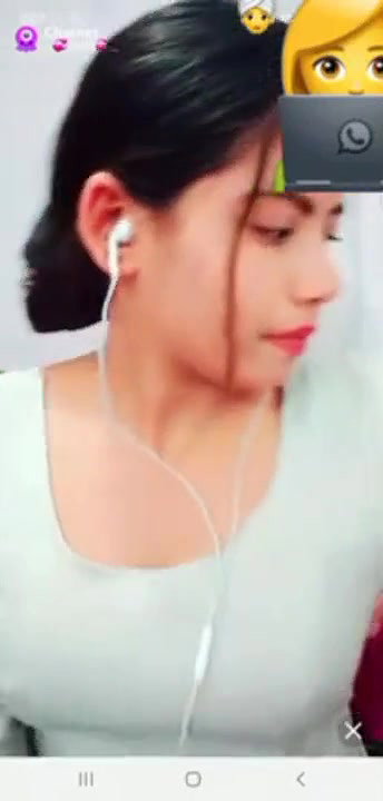 Cute Girl TaRa Showing Chamet Live Exclusive with FACE