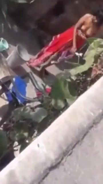 kc bhabi bathing secretly