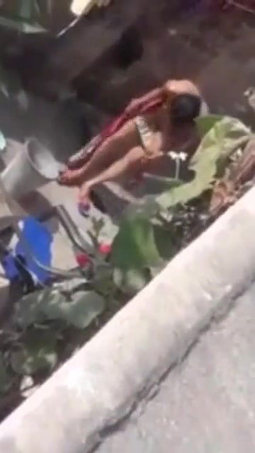 kc bhabi bathing secretly