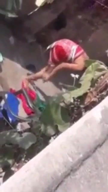 kc bhabi bathing secretly