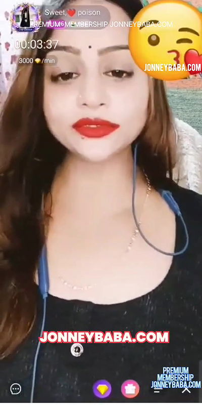 Cute big boobs chamet bhabhi full nude show