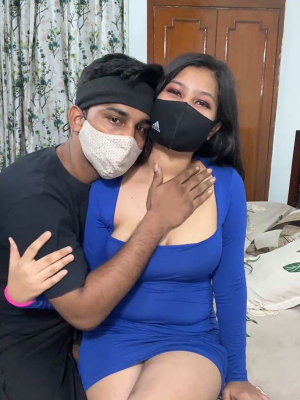 Sona sucking tongue of her BF Nipples exposed Full Face Exposed of Sona Bitch