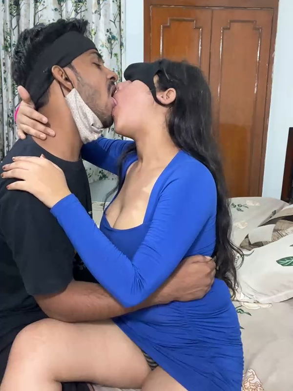 Sona sucking tongue of her BF Nipples exposed Full Face Exposed of Sona Bitch