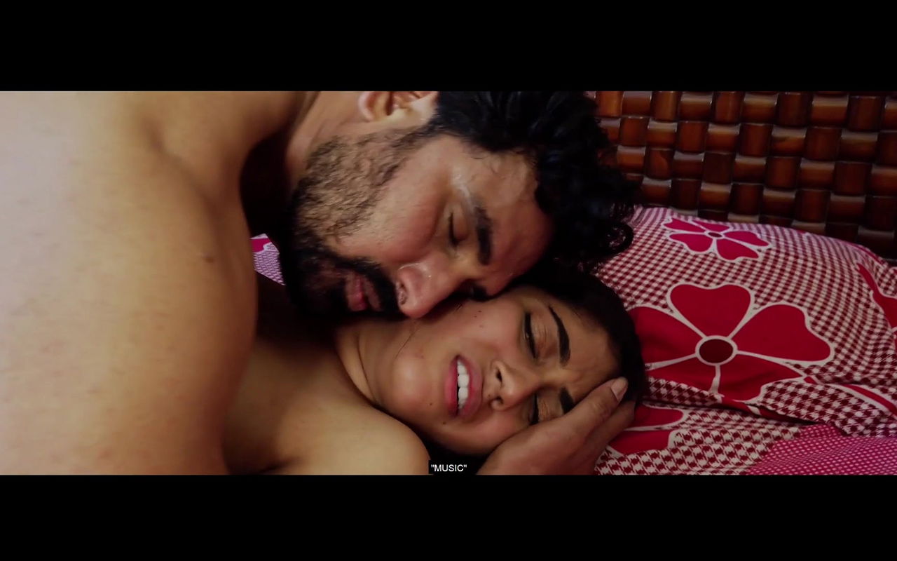 An Unknown babe gets fucked for getting drugs  Lips licked Navel kissed Boob press