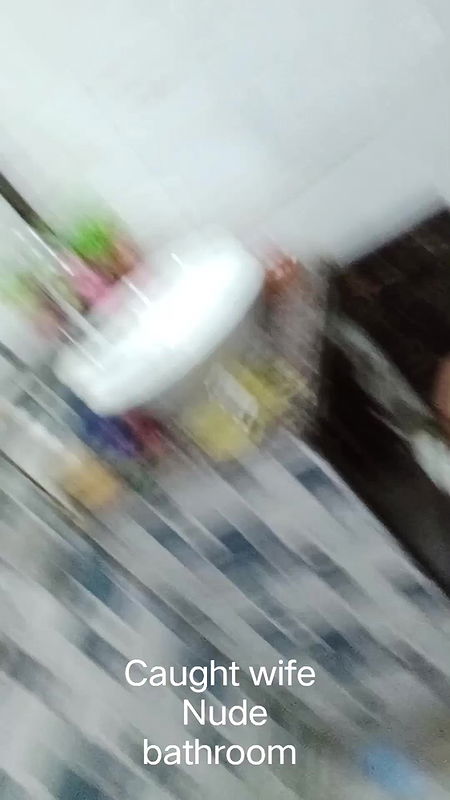 caught wife fully nude