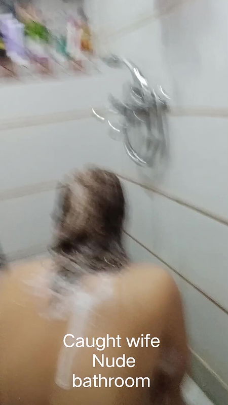 caught wife fully nude