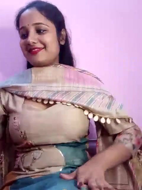 Beautiful Punjabi girl removing salwar suit and boob show