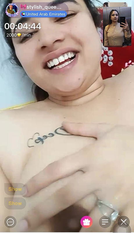 Beautiful Punjabi Girl Chamet Boob