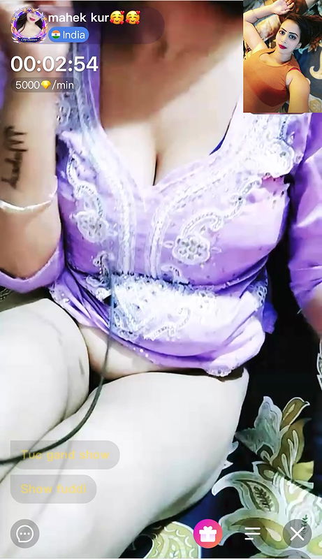 Punjabi Girl Big Boob Chamet
