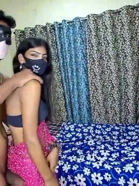 Young Couple Romance on Bed and Blowjob