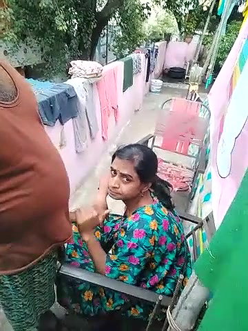 Desi Aunty Giving Handjob and Blowjob on Rooftop and Recording Video