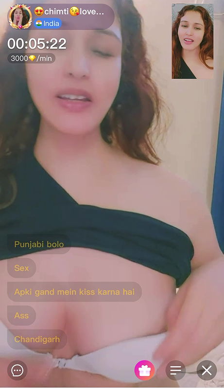 Chandigarh Girl Chamet Show