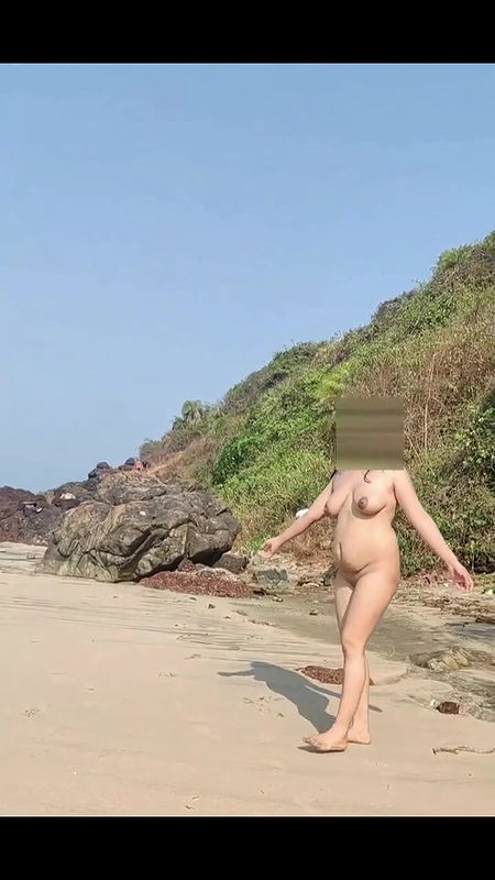 desi indian girl nude in public beach