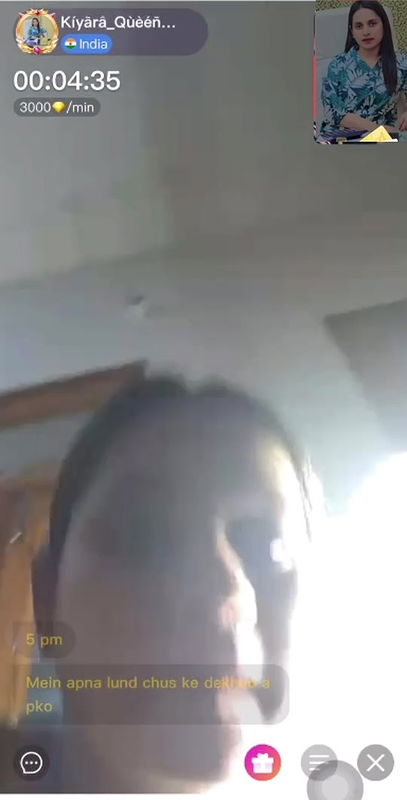 Indian Girl Live show Chamet