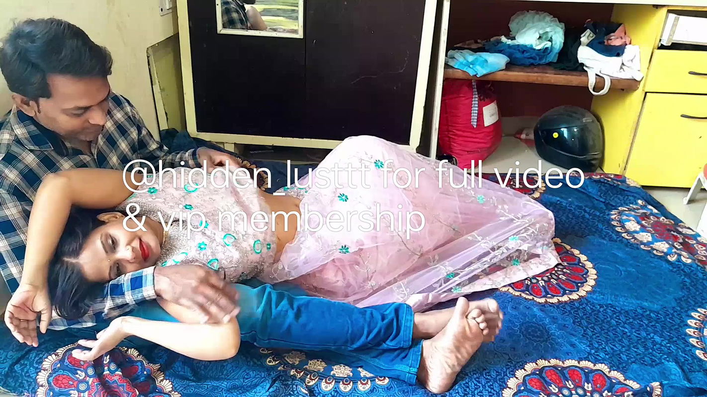 Desi hot indian girl boob pressing and fucking