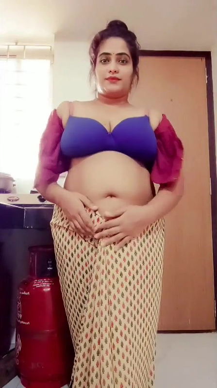 Indian Bhabhi In Saree