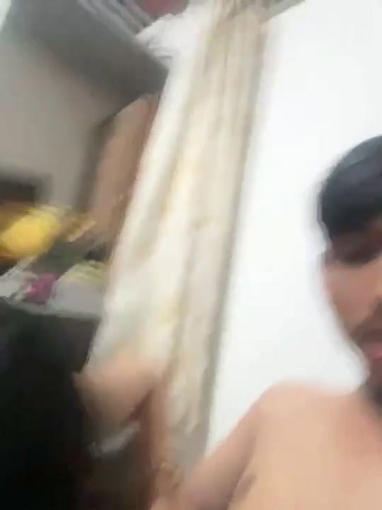 Beautiful GF giving Blowjob to BF