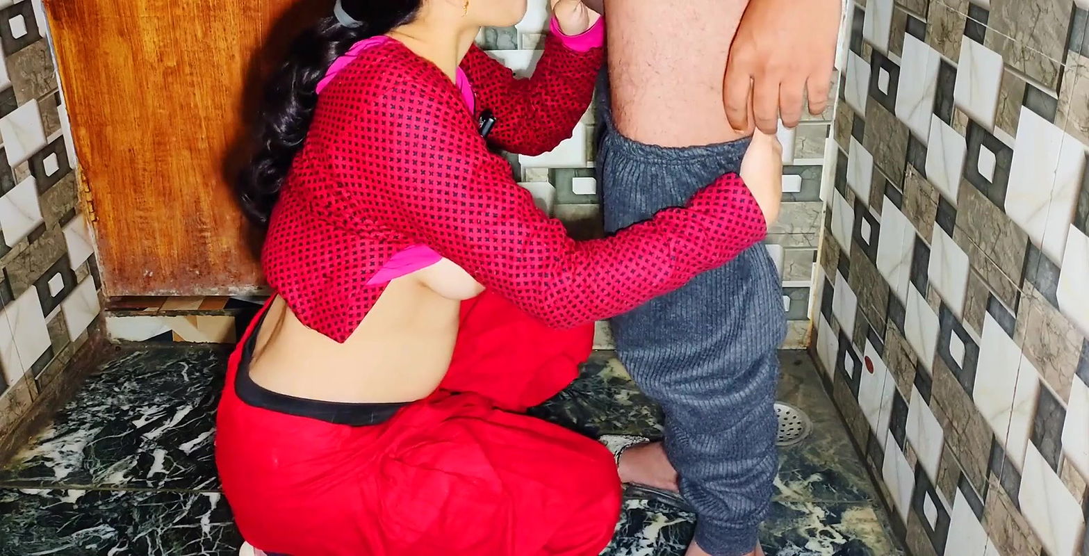 My step sister caught me masturbating in the bathroom