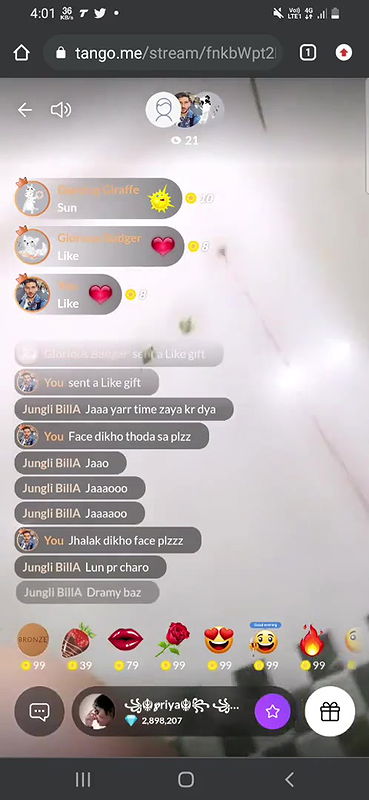 Priya desi tango nude girl show