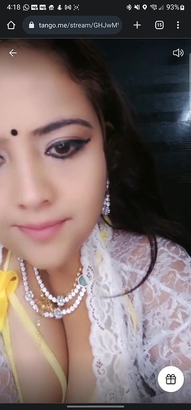 Arpita diwas teasing on tango liveChrome