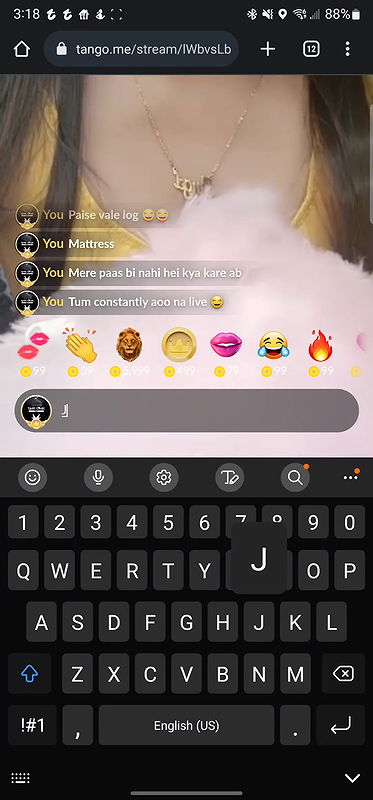 Jiya PIHU pooja showing face and tits Chrome