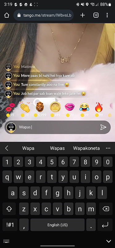 Jiya PIHU pooja showing face and tits Chrome