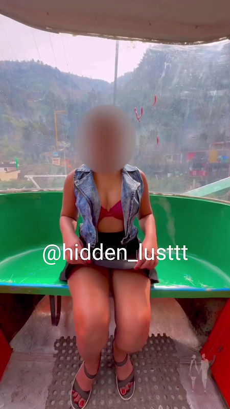 Hiddenlust hot viral girl Ropeway dare
