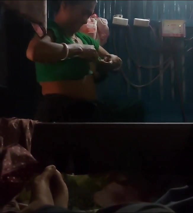 Aunty Changing Son Captured