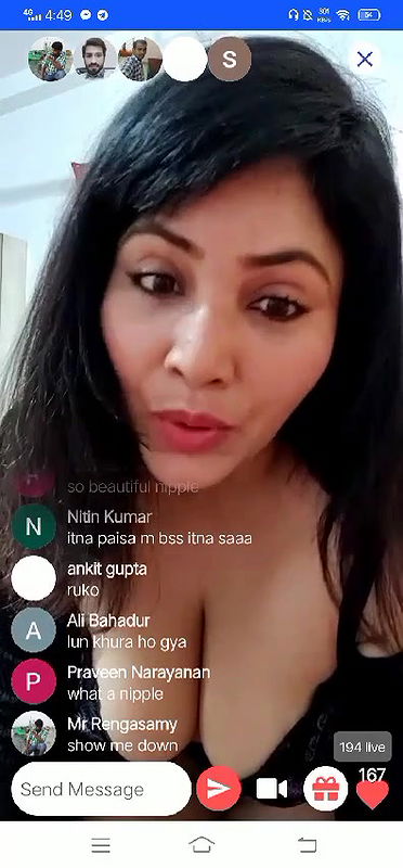 rajshi hot live