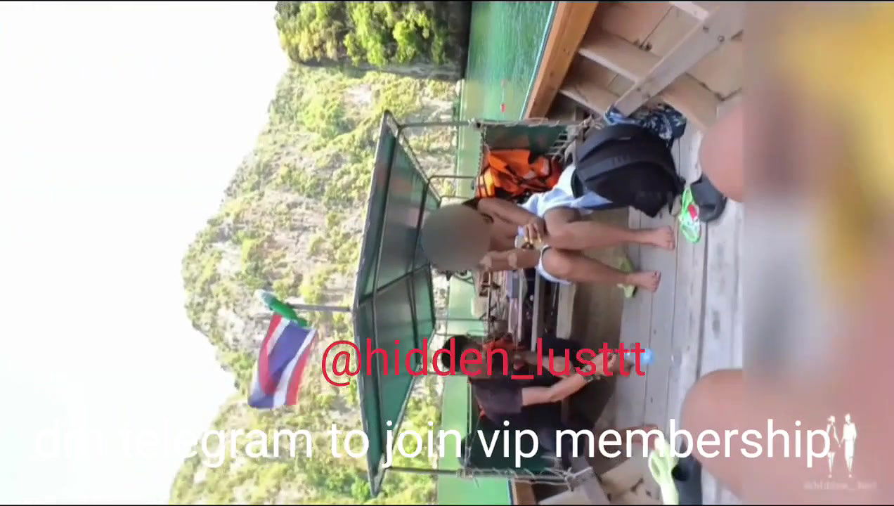 New Hiddenlust viral girl dare lake boat