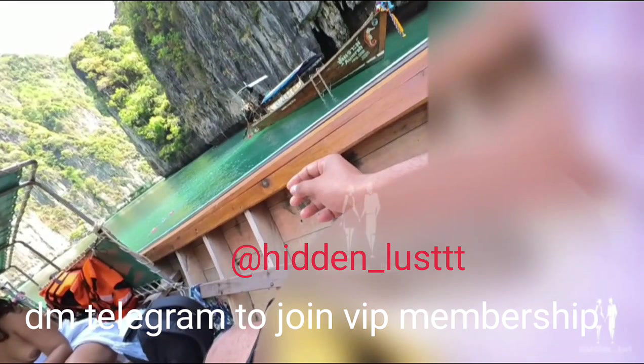 New Hiddenlust viral girl dare lake boat