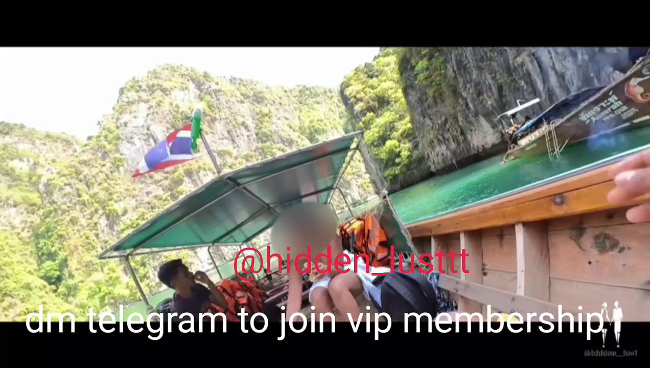 New Hiddenlust viral girl dare lake boat