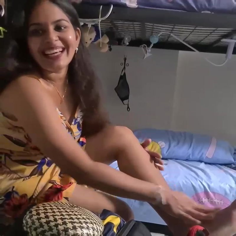 Cute girl before show