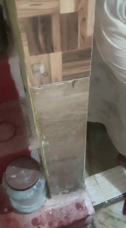 bhabi wearing a dress after bath part 1