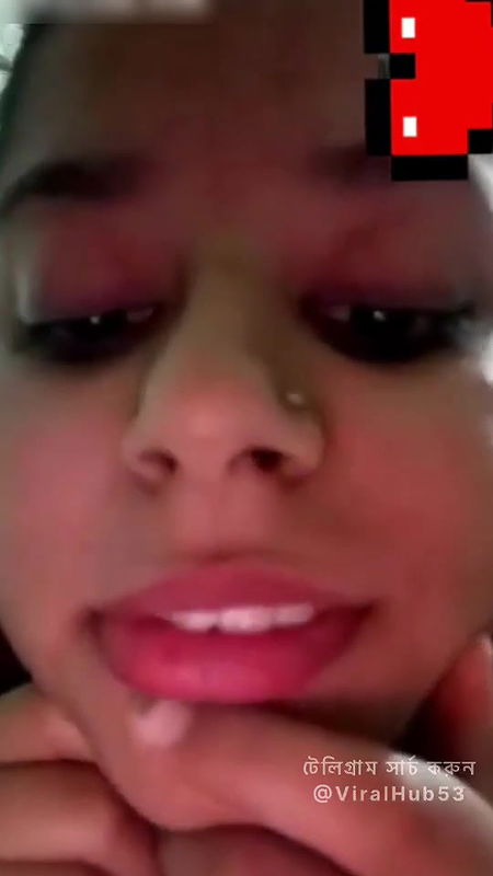 Cute Girl Showing on Video Call