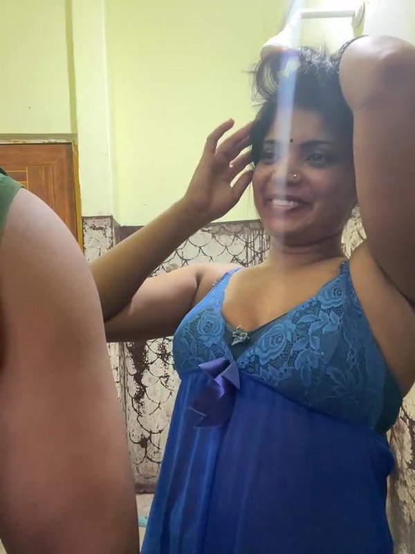 Beautiful Girl giving Blowjob to Husband Black Cock