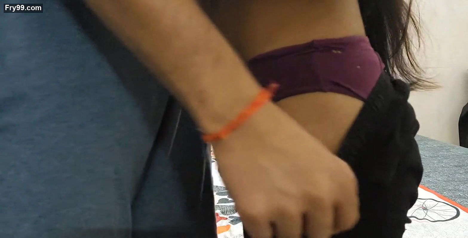 Married Stepsister chests on her Husband and gets fucked by step brother