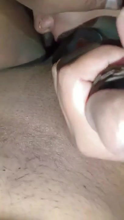 Hot Bhabhi sucking two dick together hubby fliming
