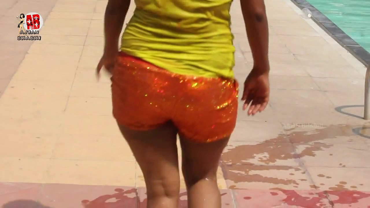 TejaSri SWIMMING POOL HOT ROMANCE with old uncle